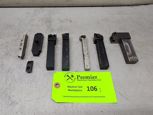 Image for Assorted Lathe Tools.