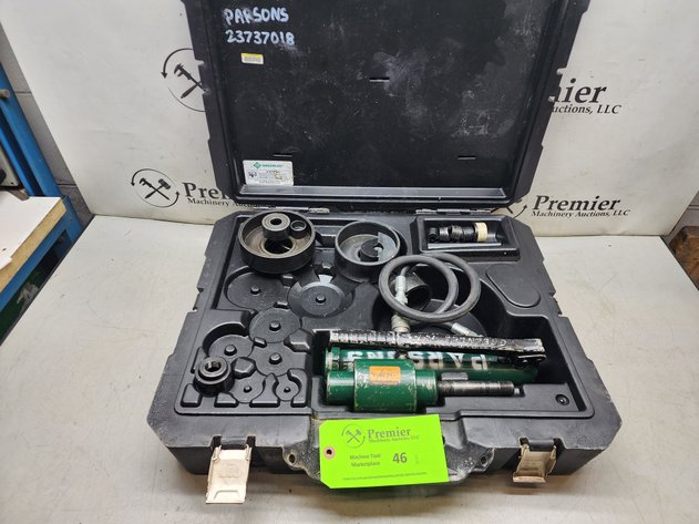 Image for Greenlee Hydraulic Punch Set.