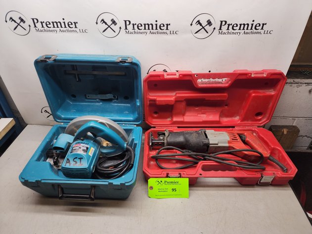 Image for Makita Circular Saw and Milwaukee Sawzall.