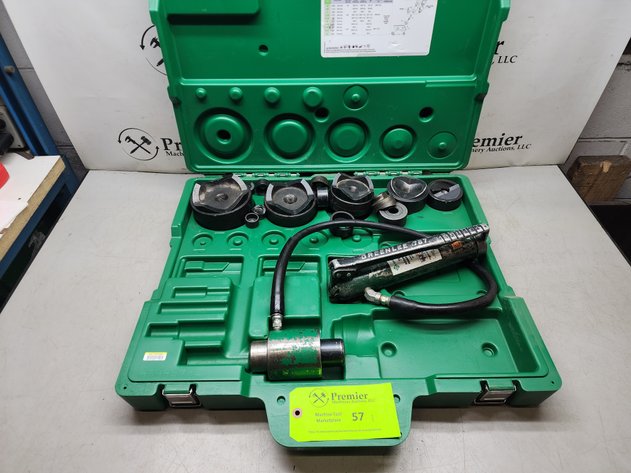 Image for Greenlee Hydraulic Punch Set.