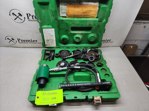 Image for Greenlee Hydraulic Punch Set.