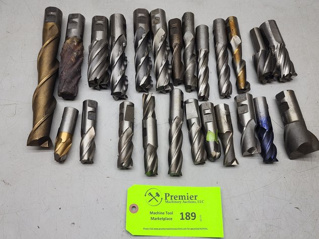 Image for Assorted HSS Endmills.