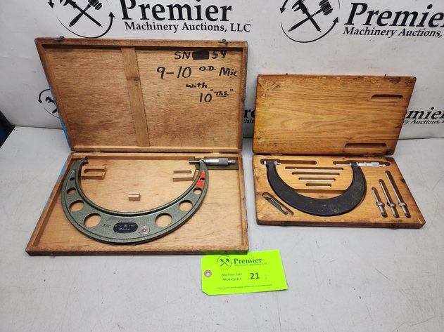 Image for Mitutoyo and DoAll Micrometers.