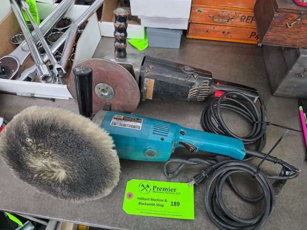 Image for (2) Corded Grinders/Buffer
