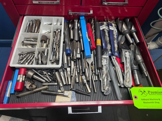 Image for Assorted Taps, Countersinks, Drill Bits and More.