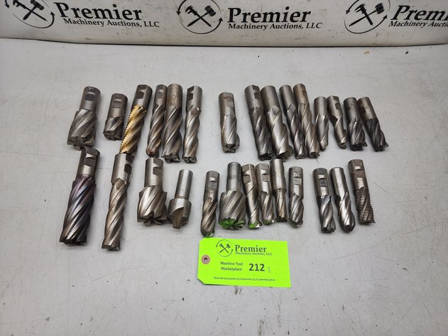 Image for Assorted HSS Endmills.