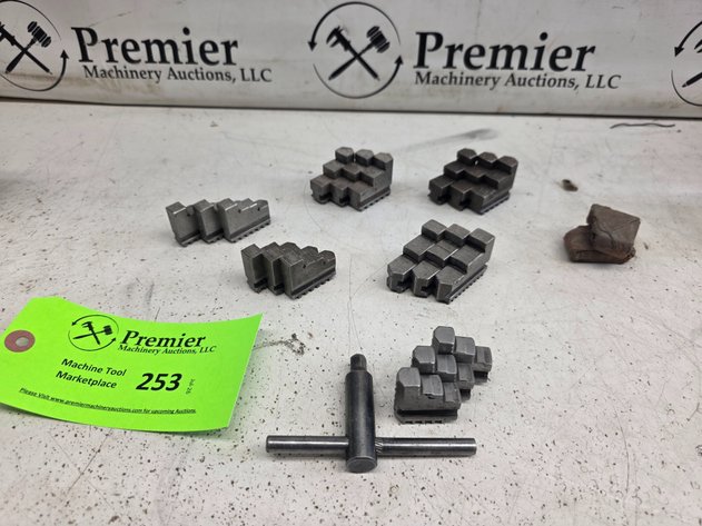 Image for (6) Sets of Small Lathe Jaws.