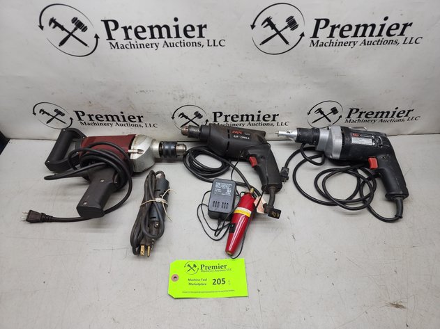 Image for Assorted 115 VAC Power Tools.