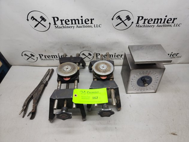 Image for AMMCO Clamps, Spring Compresser and Scale.