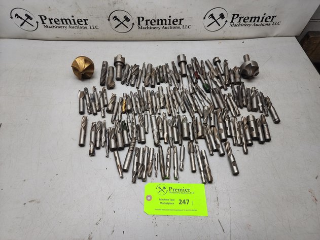 Image for Assorted HSS Endmills.
