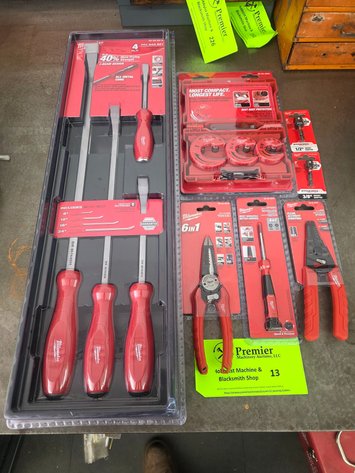 Image for Group of New in Package Milwaukee Tools.