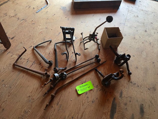 Image for Group of Vintage Ford Shift Handles, Gas/Brake Levers