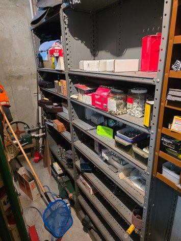 Image for Contents of (2) Shelving Units.