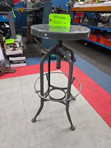 Image for Adjustable Height Metal Shop Stool.