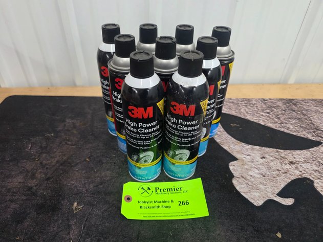 Image for (9) Cans of 3M Brake Cleaner
