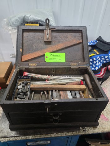 Image for Antique Wood Tool Box