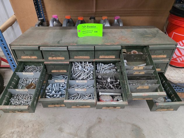 Image for 18-Drawer Small Parts Organizer w/ Hardware.