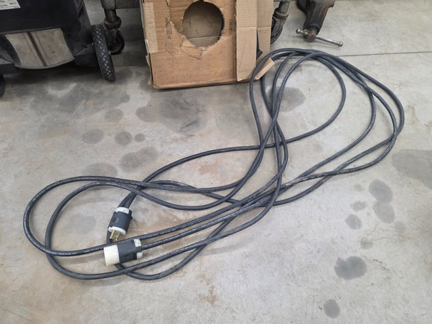 Image for Approx. 40' Length 3-Phase Extension Cord.
