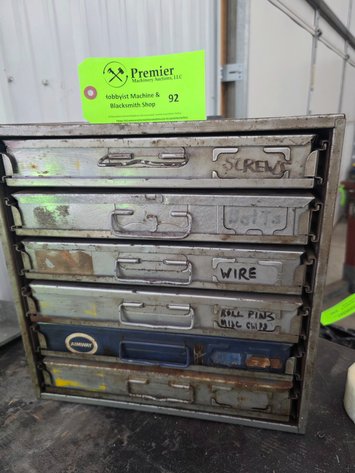 Image for 6-Drawer Flip Top Small Parts Organizer w/ Hardware.