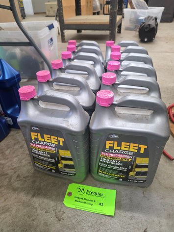 Image for (12) 1-Gallon Jugs of Peak Fleet Charge 50/60 Coolant