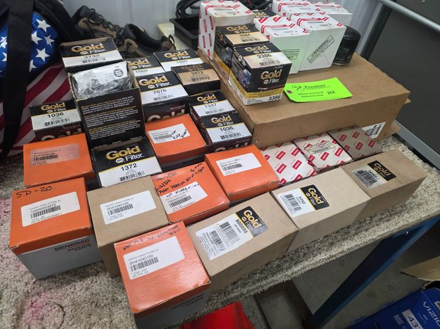Image for Large Assortment of Oil Filters.