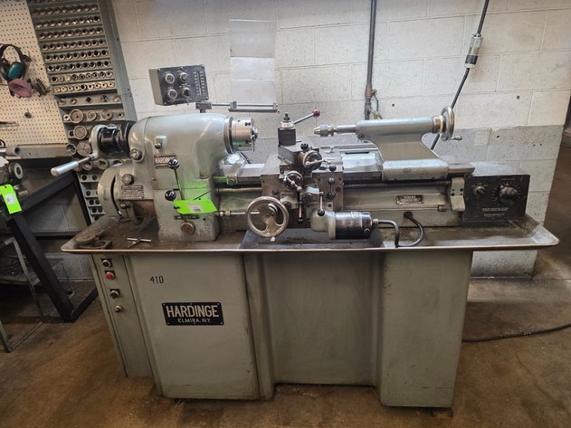 Image for Hardinge Model HLV-H Precision Toolroom Lathe.