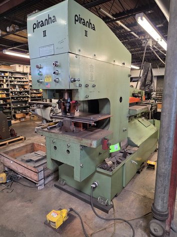 Image for Piranha Model PII-140 Hydraulic Ironworker.