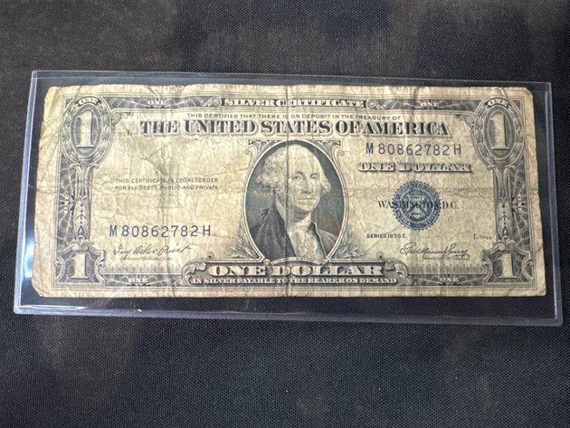 Image for Silver Certificate Dollar