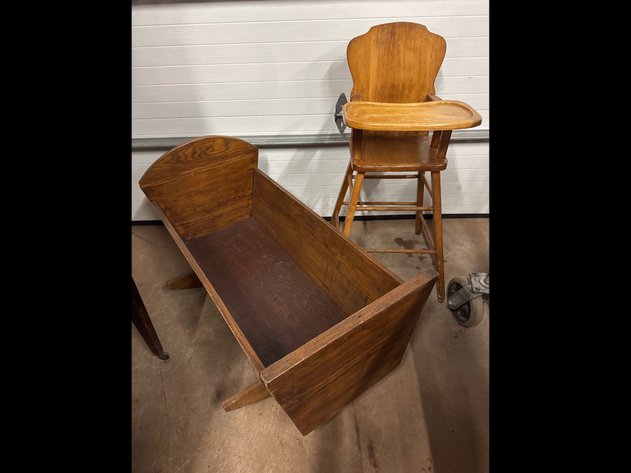 Image for Cradle and High Chair
