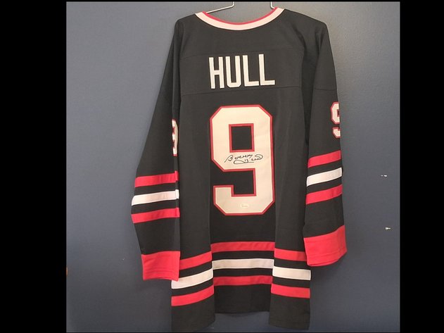 Image for Brett Hull Autographed Jersey w/COA