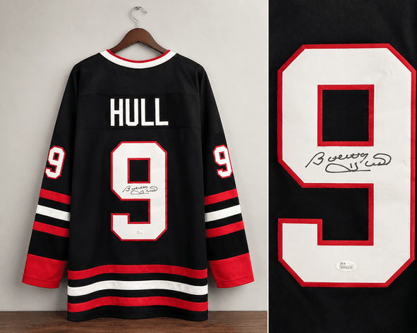 Image for Brett Hull Autographed Jersey w/COA