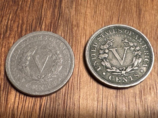 Image for “V” Nickels