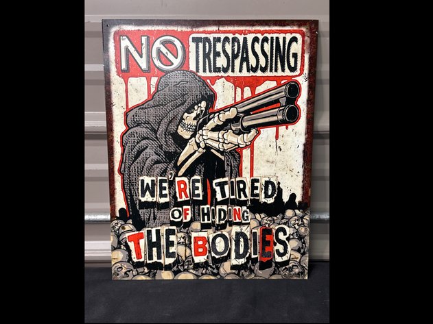 Image for Metal Sign