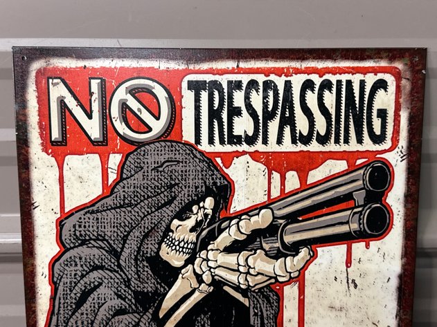 Image for Metal Sign