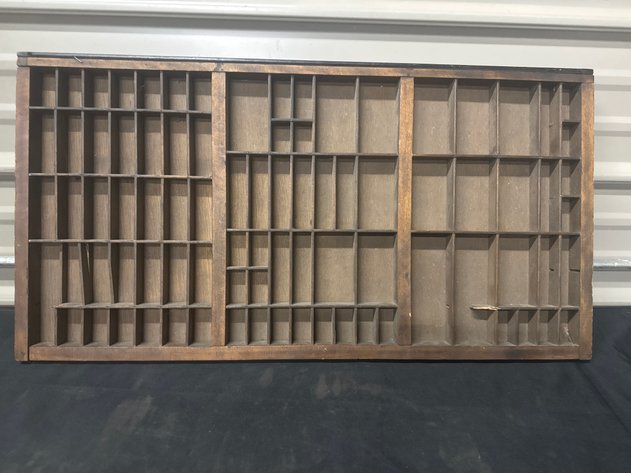 Image for Antique Printer’s Tray