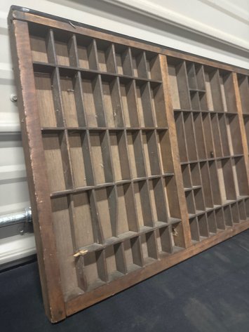 Image for Antique Printer’s Tray