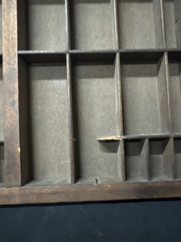 Image for Antique Printer’s Tray