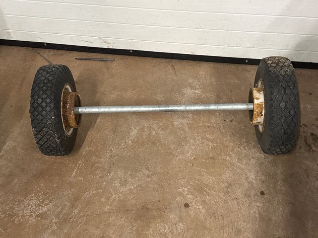 Image for Yard Trailer Axel