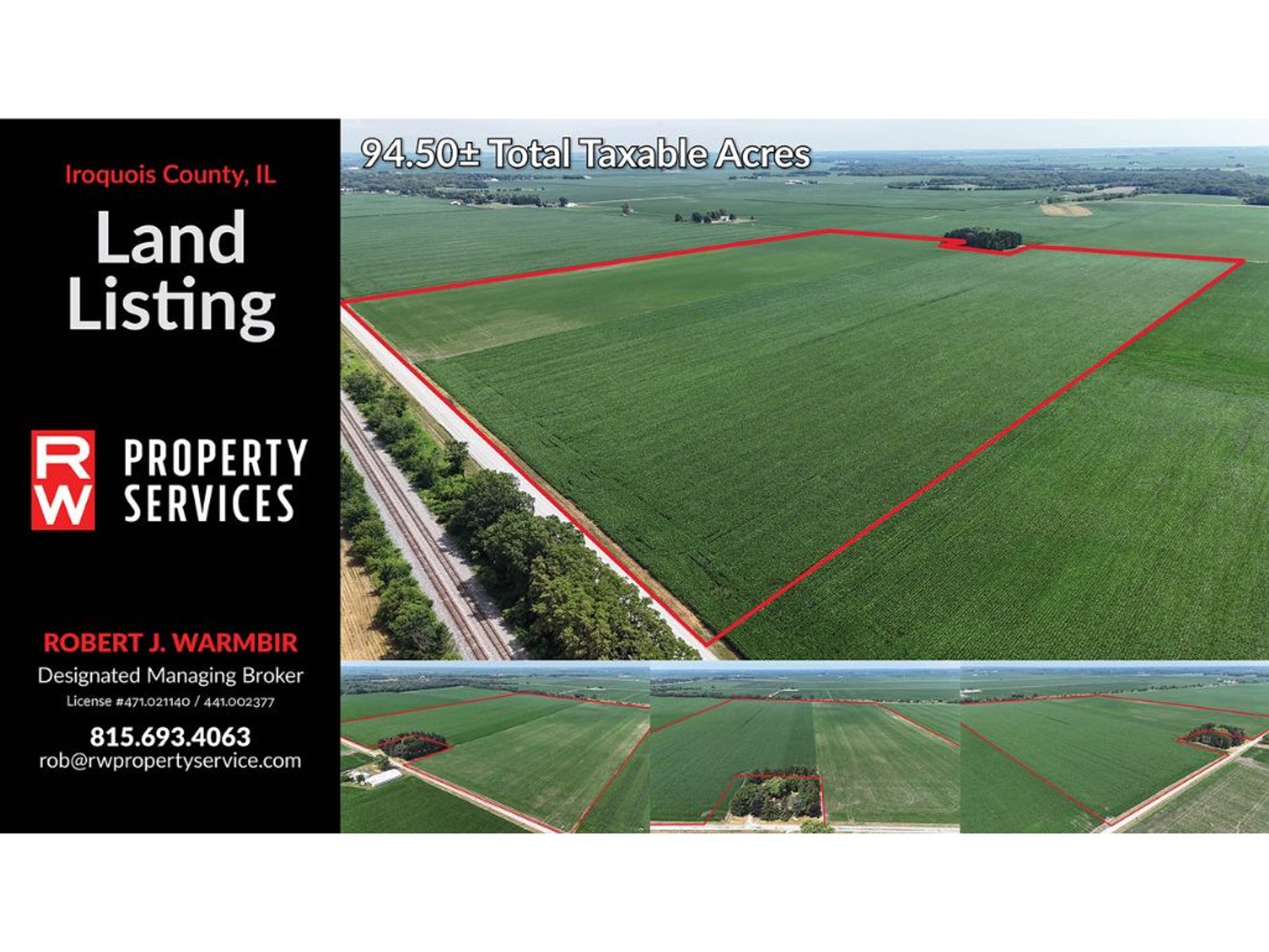 Image for 94.50± Acres Onarga Township, Iroquois County, IL