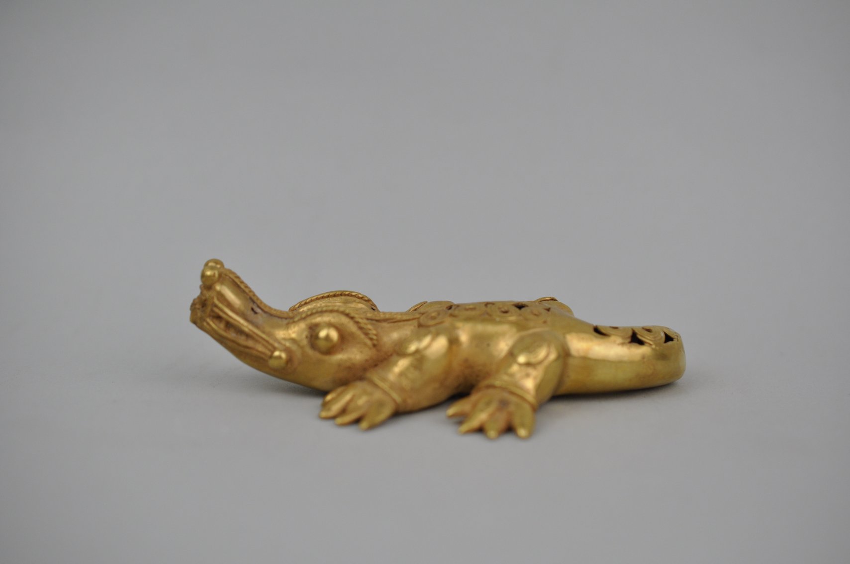 Zoomorphic Tairona Tumbaga Figure