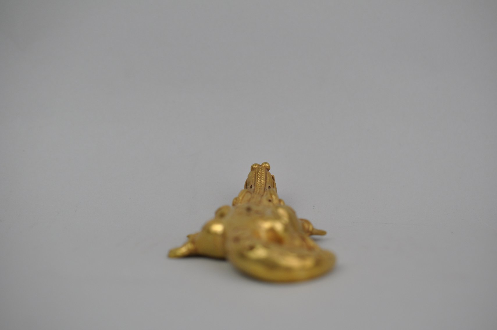 Zoomorphic Tairona Tumbaga Figure