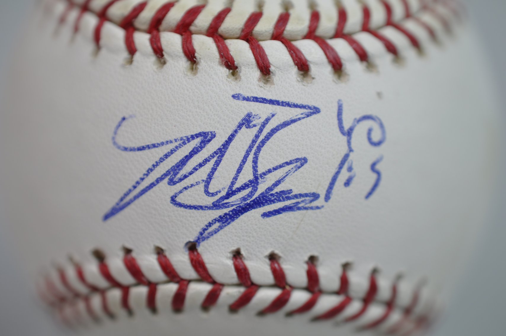 Baseball Autographed by Madison Bumgarner