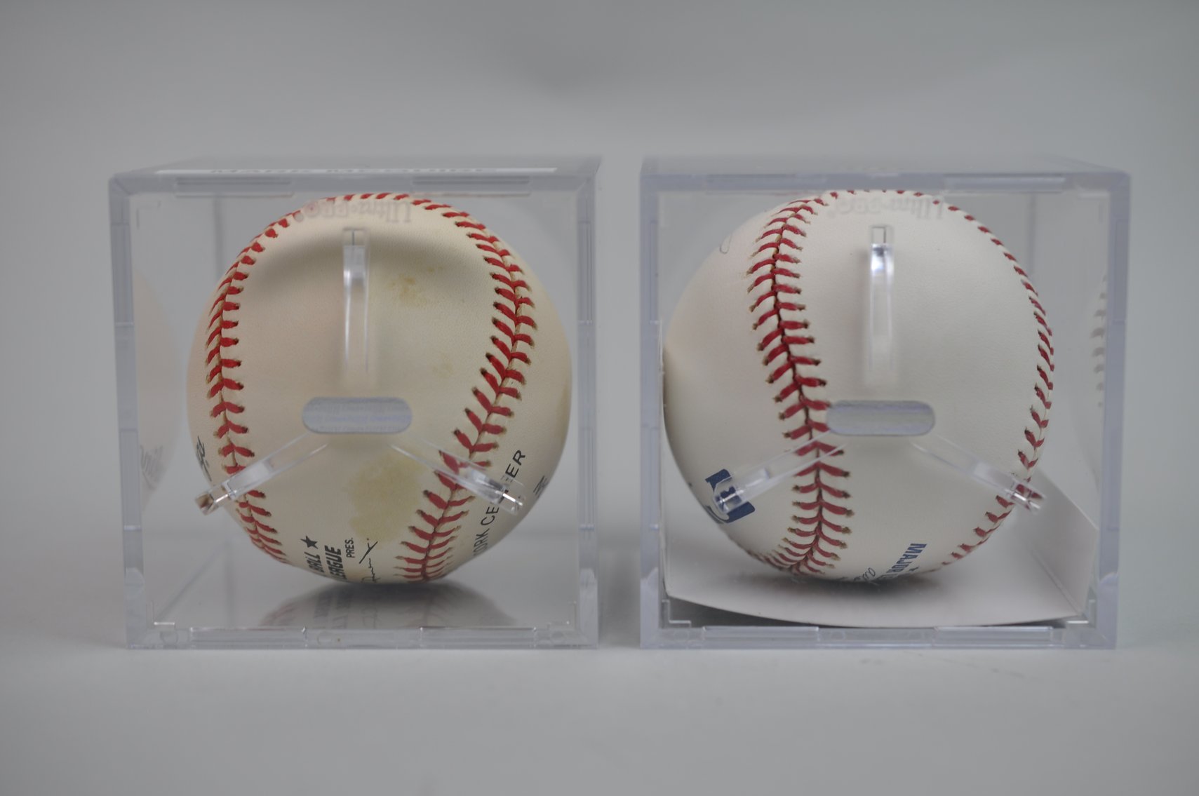 Baseballs Signed by Mark McGwire & Jose Canseco