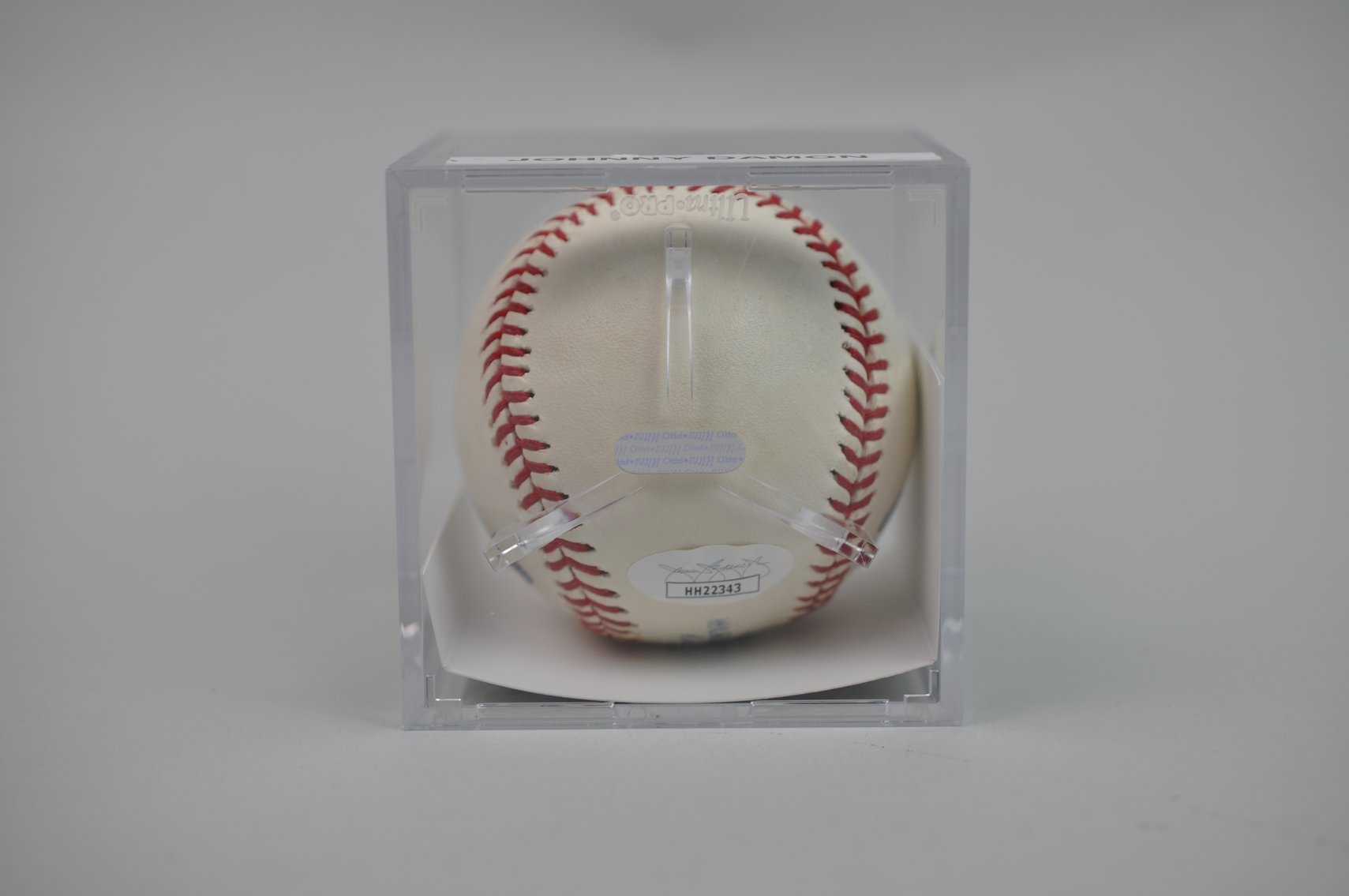 Johnny Damon Signed Baseball