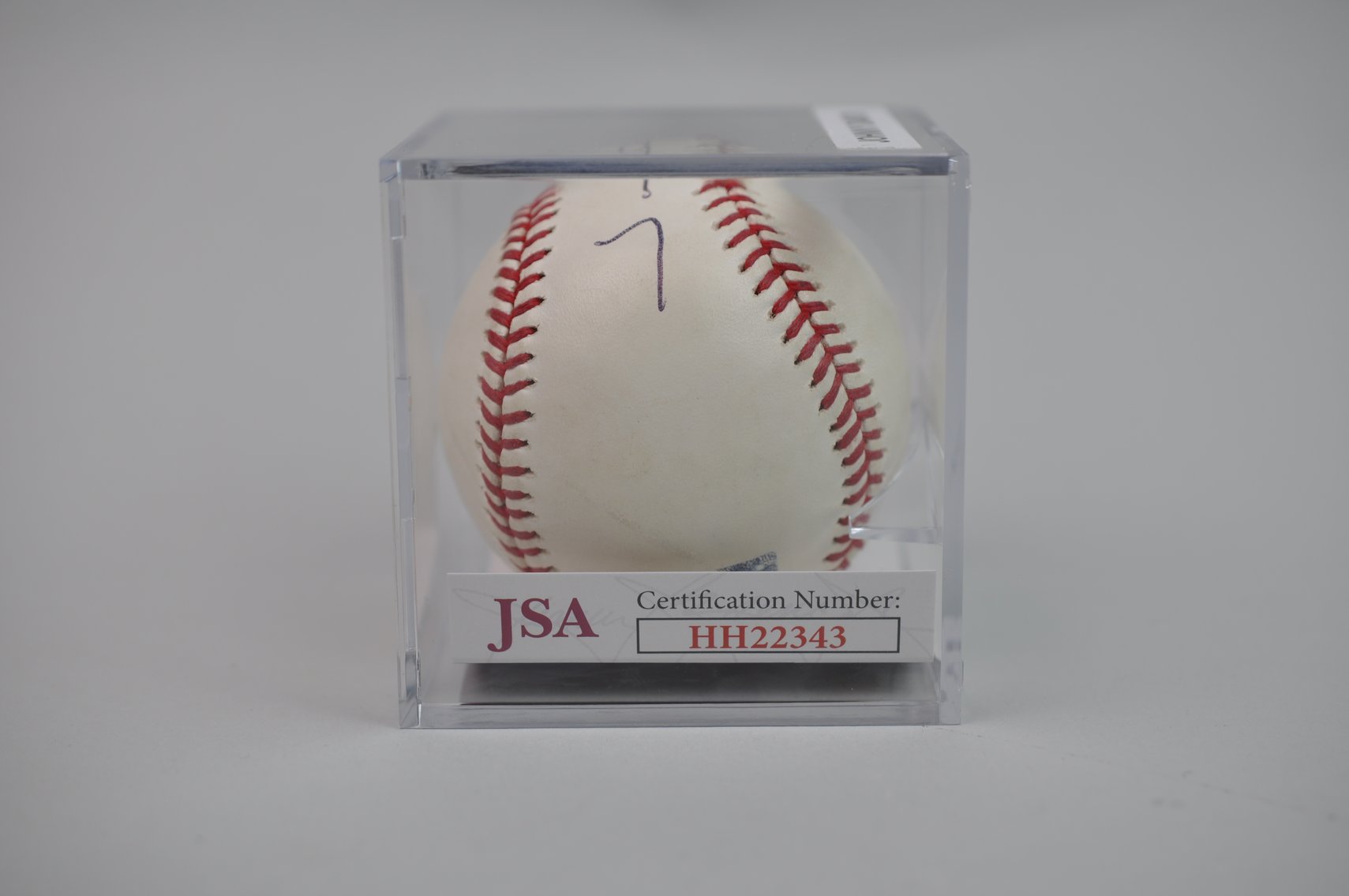 Johnny Damon Signed Baseball