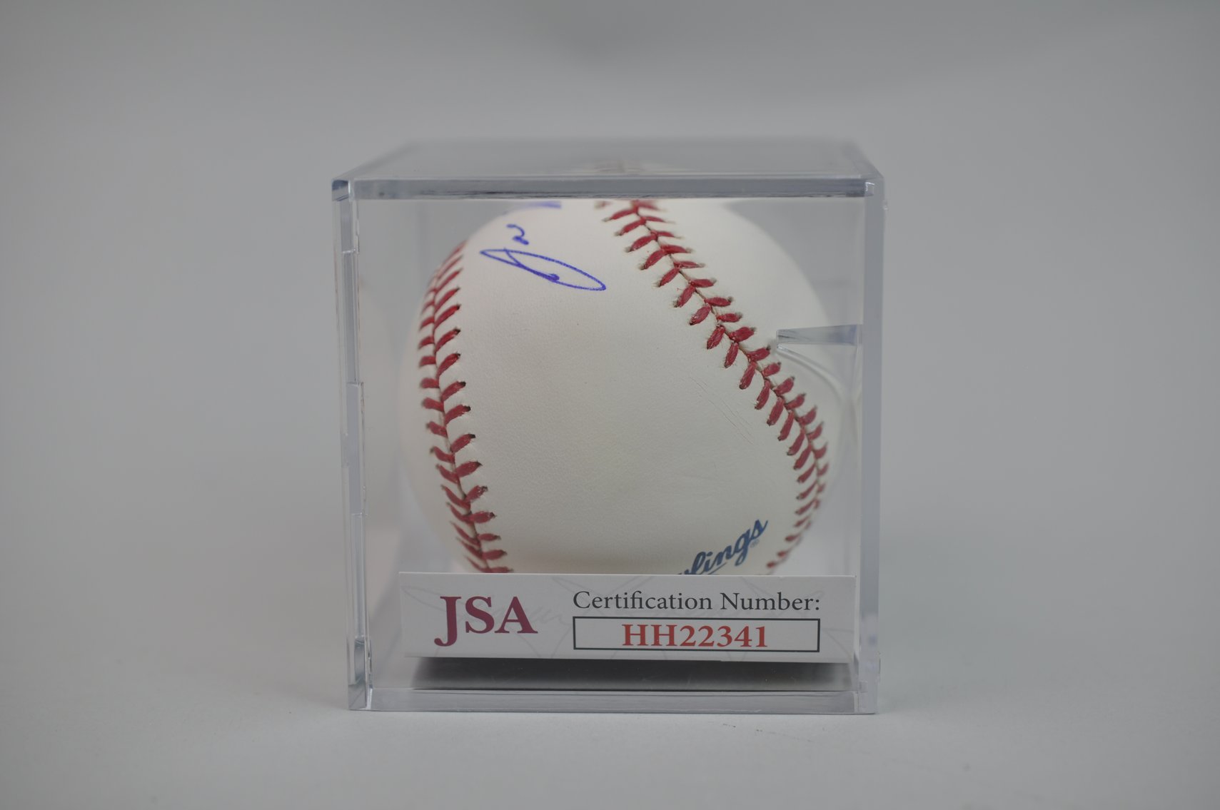 Inscribed Baseball by José Canseco
