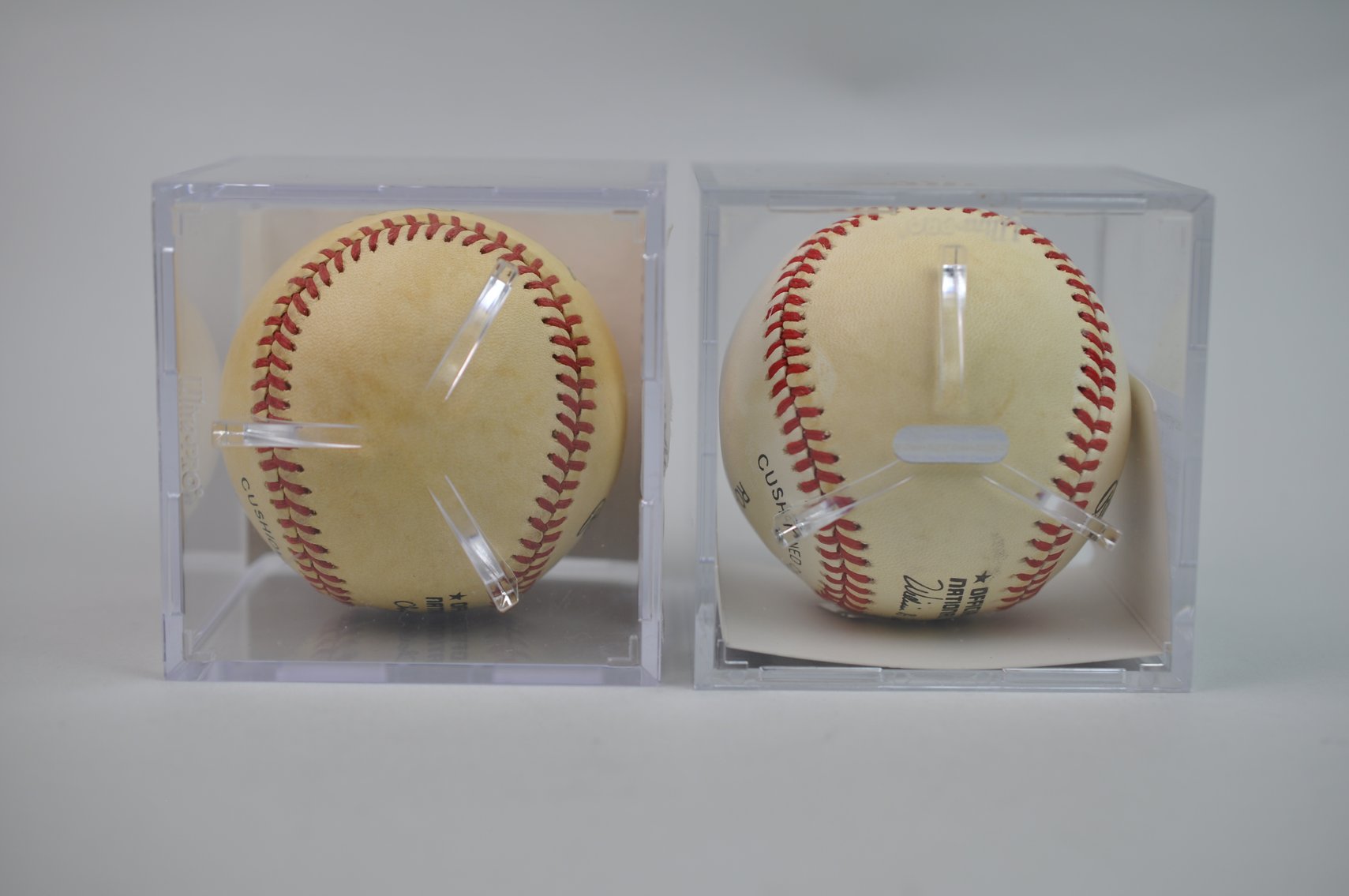 Autographed Baseballs- Joe Morgan & Juan Marichal