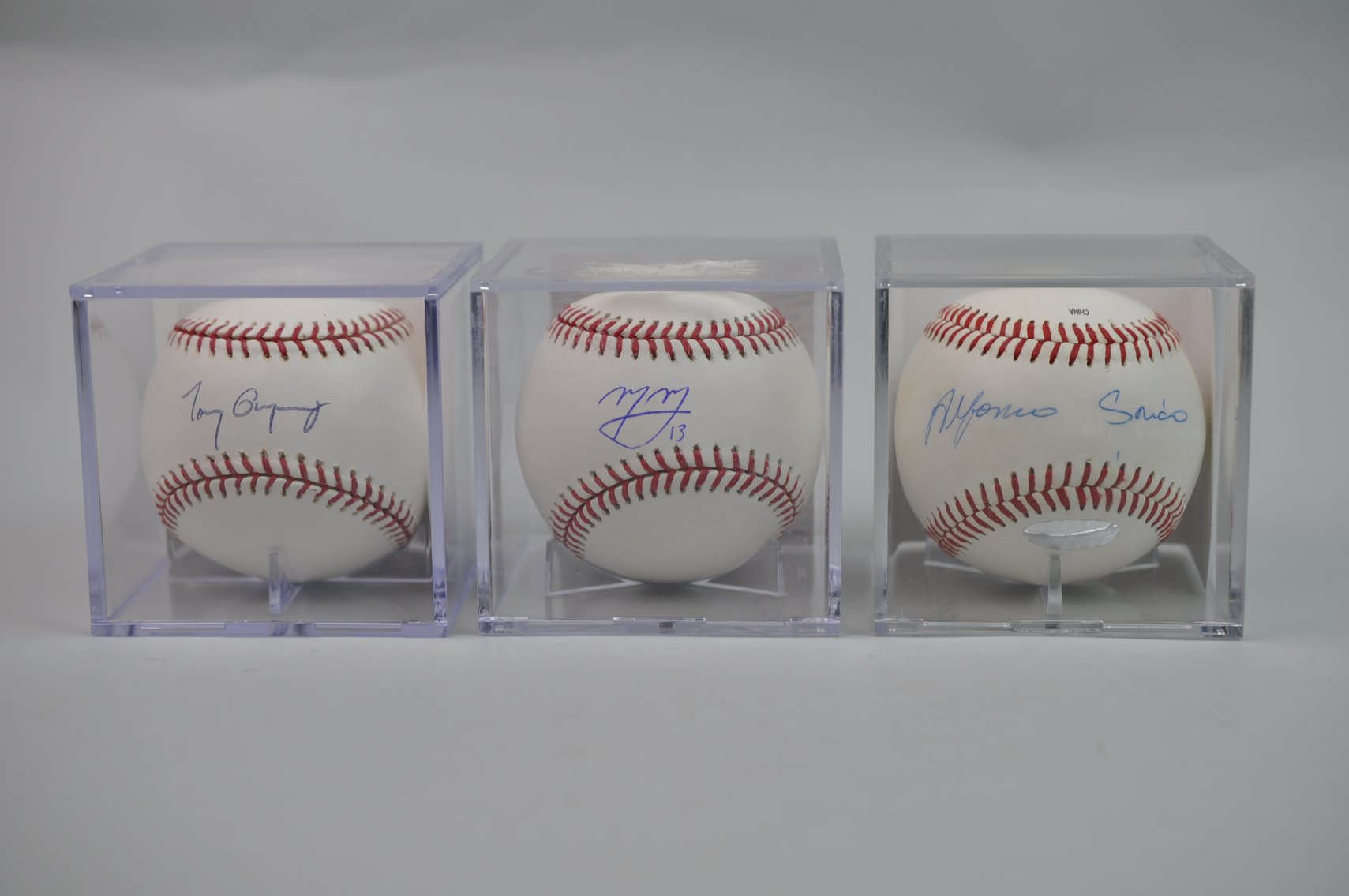 Signed Baseballs -"Players from the Analytic Era"