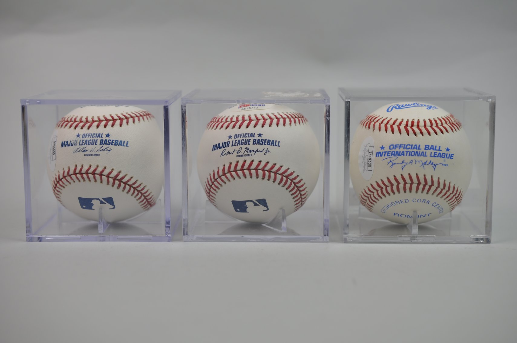 Signed Baseballs -"Players from the Analytic Era"