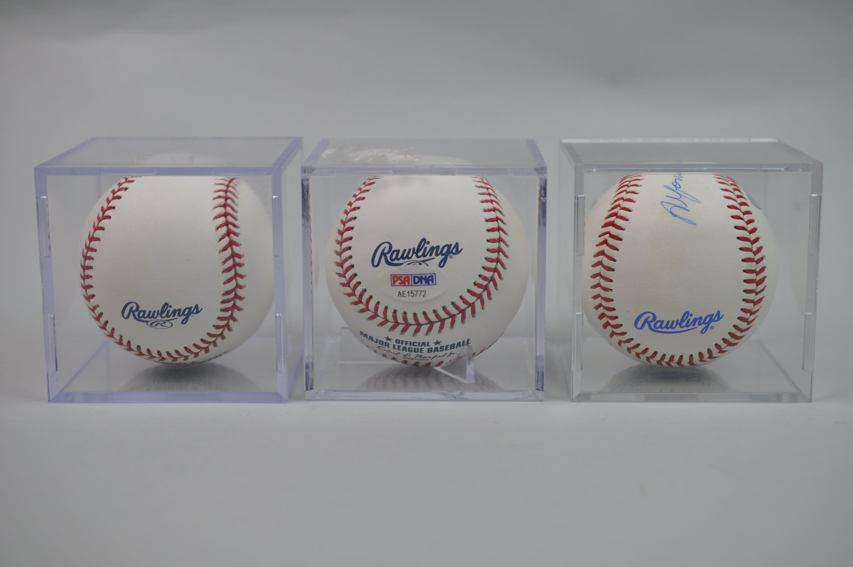 Signed Baseballs -"Players from the Analytic Era"